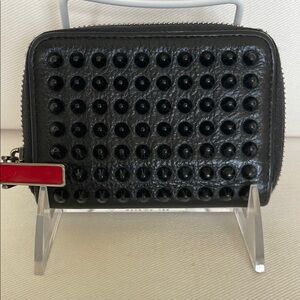 Christian Louboutin compact zippy wallet
